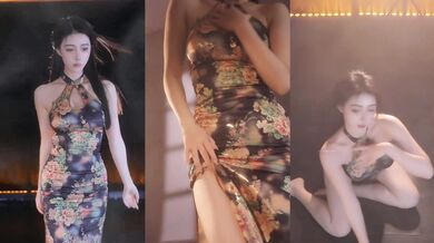 【YY直播】小啾啾 4 平台吸金电母 蠕动小腰 表情 性感热舞 (3)